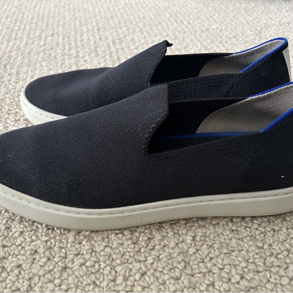 Rothy’s original Slip on Sneaker- Black 7.5 - Picture 4 of 6